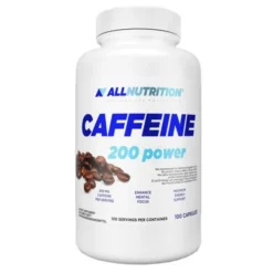 Allnutrition Caffeine 200 power, kaps., 100szt