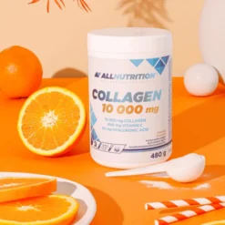 Allnutrition Collagen 10 000 mg, proszek, smak pomarańczowy, 480 g