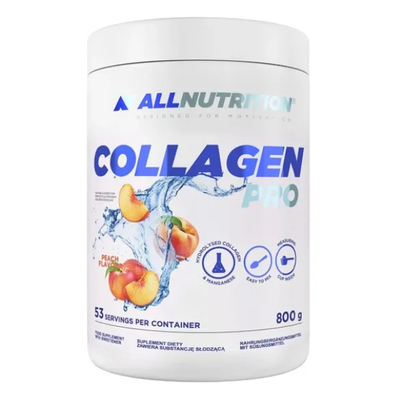 Allnutrition Collagen Pro, proszek, smak brzoskwiniowy, 800 g