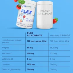 Allnutrition Flex All Complete, proszek, smak wiśniowy, 400 g