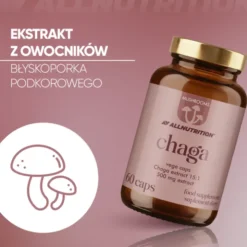 Allnutrition Mushrooms Chaga, kapsułki, 60 szt.
