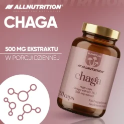 Allnutrition Mushrooms Chaga, kapsułki, 60 szt.