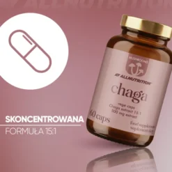 Allnutrition Mushrooms Chaga, kapsułki, 60 szt.