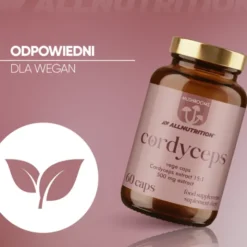 Allnutrition Mushrooms Cordyceps, kapsułki, 60 szt.