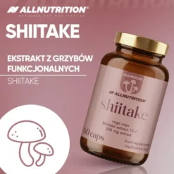 Allnutrition Mushrooms Shiitake, kapsułki, 60 szt.