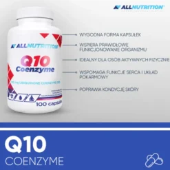 Allnutrition, Q10 Coenzyme, kapsułki, 100 szt.
