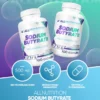 Allnutrition Sodium Butyrate, Maślan sodu 500 mg, kapsułki, 100 szt.