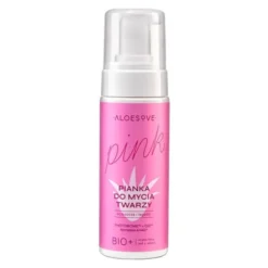 Aloesove Pink, pianka myjąca do twarzy, 150 ml