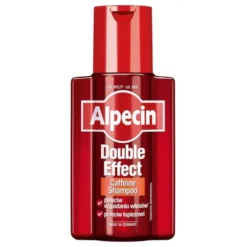 Alpecin Double-Effect Caffeine Shampoo, szampon zwalczający łupież i zapobiegający wypadaniu włosów, 200 ml