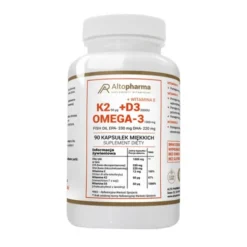 Alto Pharma Witamina K2 + D3 + Omega-3, kapsułki miękkie, 90 szt.
