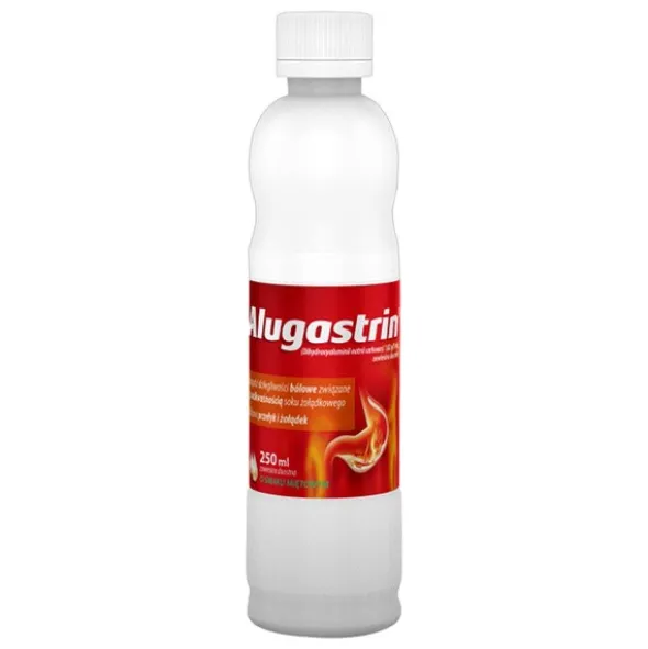 Alugastrin, 1,02 g/15 ml, zawiesina doustna, 250 ml