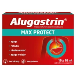 Alugastrin Max Protect, zawiesina doustna, 10 x 10 ml