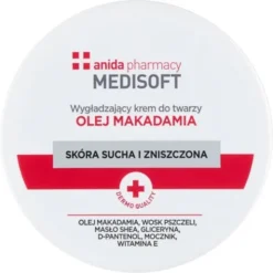 Anida Medi Soft, krem wygładzający, olej makadamia, 100 ml