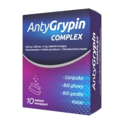 Antygrypin Complex, tabletki musujące, 10 szt.