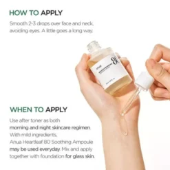 Anua Heartleaf 80% Ampoule, ampułka do twarzy, 30 ml