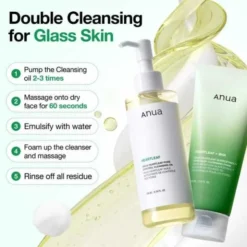 Anua Heartleaf Pore Control Cleansing Oil, olejek oczyszczający do twarzy, 200 ml