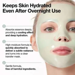 Anua Heartleaf 70 Soothing Collagen Mask, maska do twarzy, 4 szt.