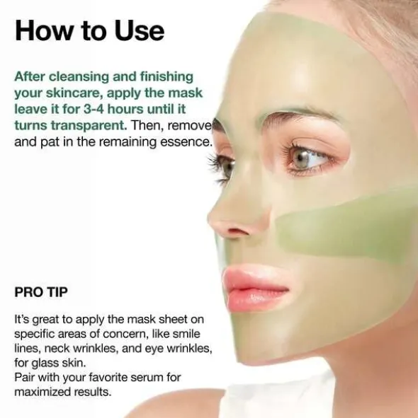 Anua Heartleaf 70 Soothing Collagen Mask, maska do twarzy, 4 szt.