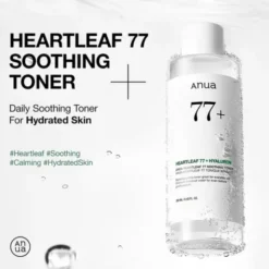 Anua, Heartleaf 77% Toner, łagodzący tonik do twarzy, 40 ml