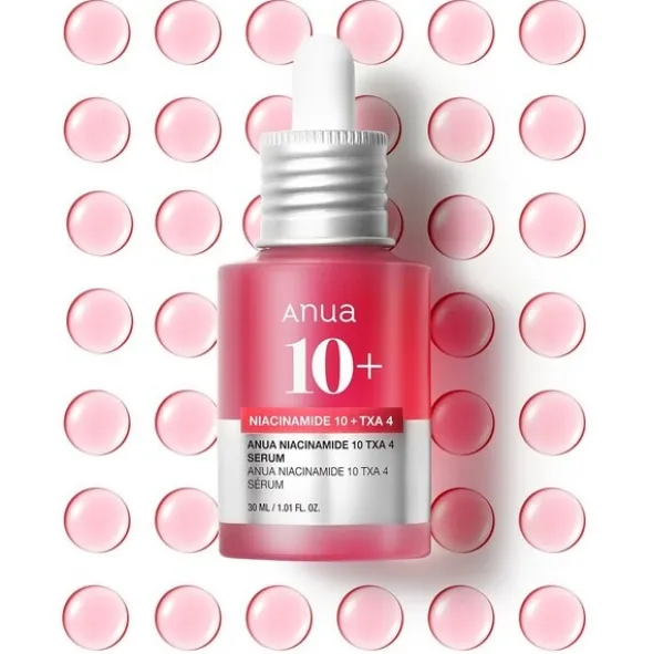 Anua Niacinamide 10% + TXA 4%, serum rozjaśniające i redukujące przebarwienia, 30 ml