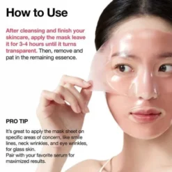 Anua Peach 70 Niacin Brightening Collagen Mask, maseczka kolagenowa, 4 szt.