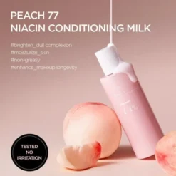 Anua Peach 77% Niacin Conditioning Milk, mleczko do twarzy, 150 ml