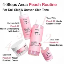 Anua Peach 70% Niacin, serum rozjaśniające, 30 ml