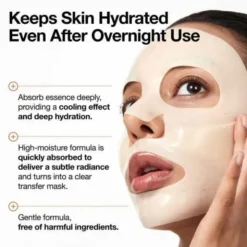 Anua Rice 70 Glow Collagen Mask, maska, kolagenowa, 4 szt