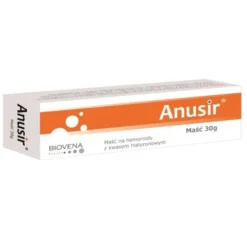 Anusir, maść kojąco-nawilżająca do pielęgnacji skóry okolic odbytu, 30 g