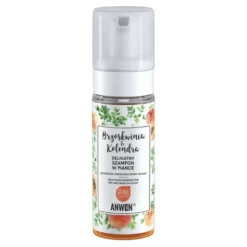 Anwen Brzoskwinia i Kolendra, delikatny szampon w piance, 170 ml