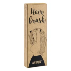 Anwen, szczotka drewniana, hair brush, 1 szt.