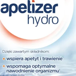 Apetizer hydro, tabletki musujące, 20 szt.