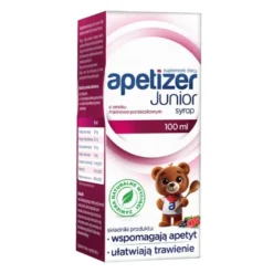 Apetizer Junior, syrop, o smaku malinowo-porzeczkowym, 100 ml