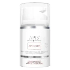 Apis Apiderm, krem odbudowująco-odżywczy na dzień SPF 10, 50 ml