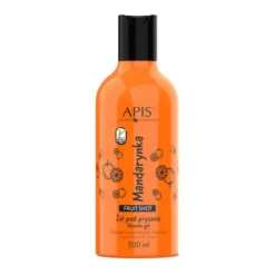 Apis Fruit Shot, żel, pod prysznic, mandarynka, 500 ml