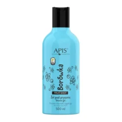 Apis Fruit Shot, żel pod prysznic, borówka, 500 ml