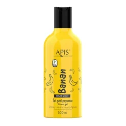 Apis Fruit Shot, żel, pod prysznic, banan, 500 ml