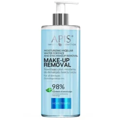 Apis Home TerApis, nawilżający płyn micelarny do demakijażu twarzy i oczy, 500 ml