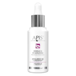 Apis Hyaluron 4D + Lingostem, Rewolucja w nawilżaniu, koncentrat, 30ml