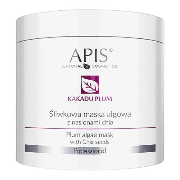 Apis Kakadu Plum, śliwkowa maska algowa z nasionami chia, 200 g