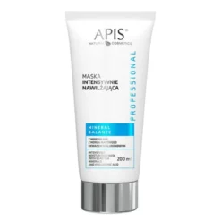 Apis Mineral Balance, maska intensywnie nawilżająca z minerałami z Morza Martwego i kwasem hialuronowym, 200 ml
