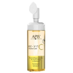 Apis Re-Vit C Home Care, rozświetlająca pianka do mycia twarzy, 150 ml