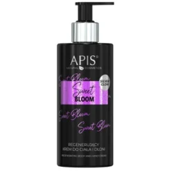 Apis Sweet Bloom, regenerujący krem do ciała i dłoni, 300 ml