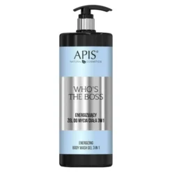 Apis Who's The Boss, żel energizujący do mycia ciała 3w1, 1 l