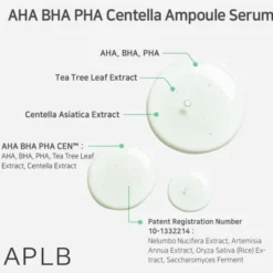 APLB AHA BHA PHA Centella Ampoule, serum do twarzy, 40 ml