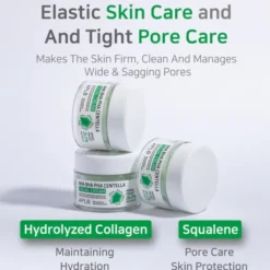 APLB AHA BHA PHA Centella Facial Cream, krem złuszczająco-kojący do twarzy z kwasami i wąkrotą azjatycką, 55 ml