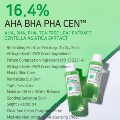 APLB AHA BHA PHA Centella Facial Toner, tonik oczyszczający do twarzy z kwasami i wąkrotą, 160 ml