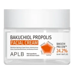 APLB Bakuchiol Propolis Facial Cream, krem łagodzący do twarzy z bakuchiolem i propolisem, 55 ml