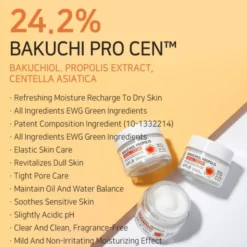 APLB Bakuchiol Propolis Facial Cream, krem łagodzący do twarzy z bakuchiolem i propolisem, 55 ml