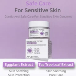 APLB Collagen EGF Peptide Facial Cream, krem ujędrniający do twarzy z kolagenem i peptydami EGF, 55 ml